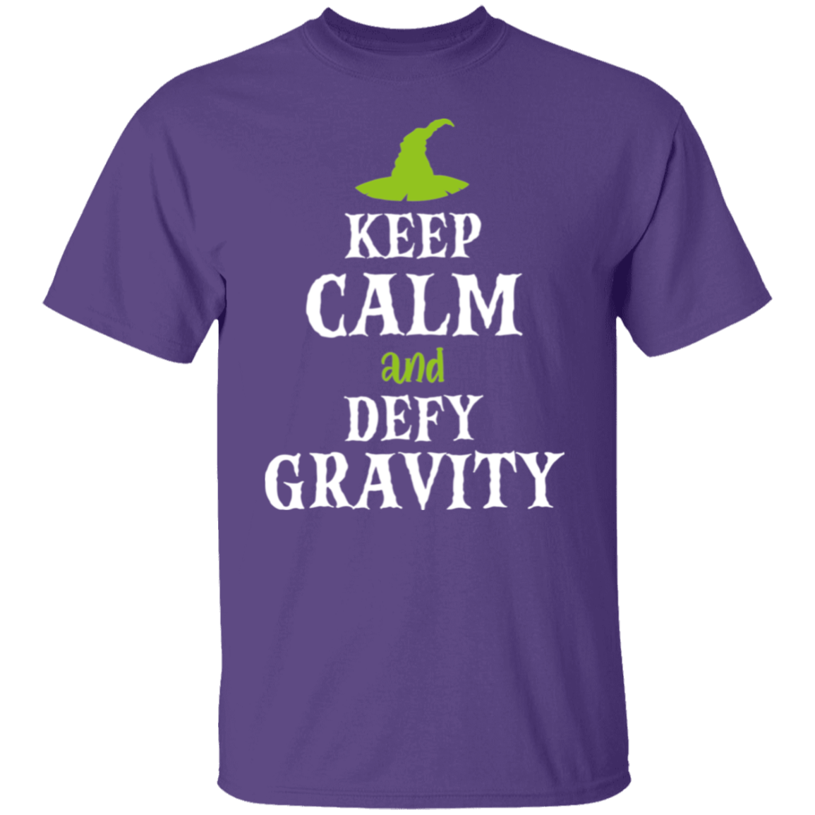 Keep Calm And Defy Gravity Vintage Unisex  T-Shirt - ID19102401 - lucy