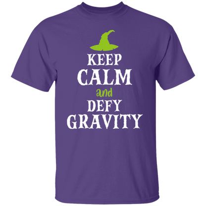 Keep Calm And Defy Gravity Vintage Unisex  T-Shirt - ID19102401 - lucy