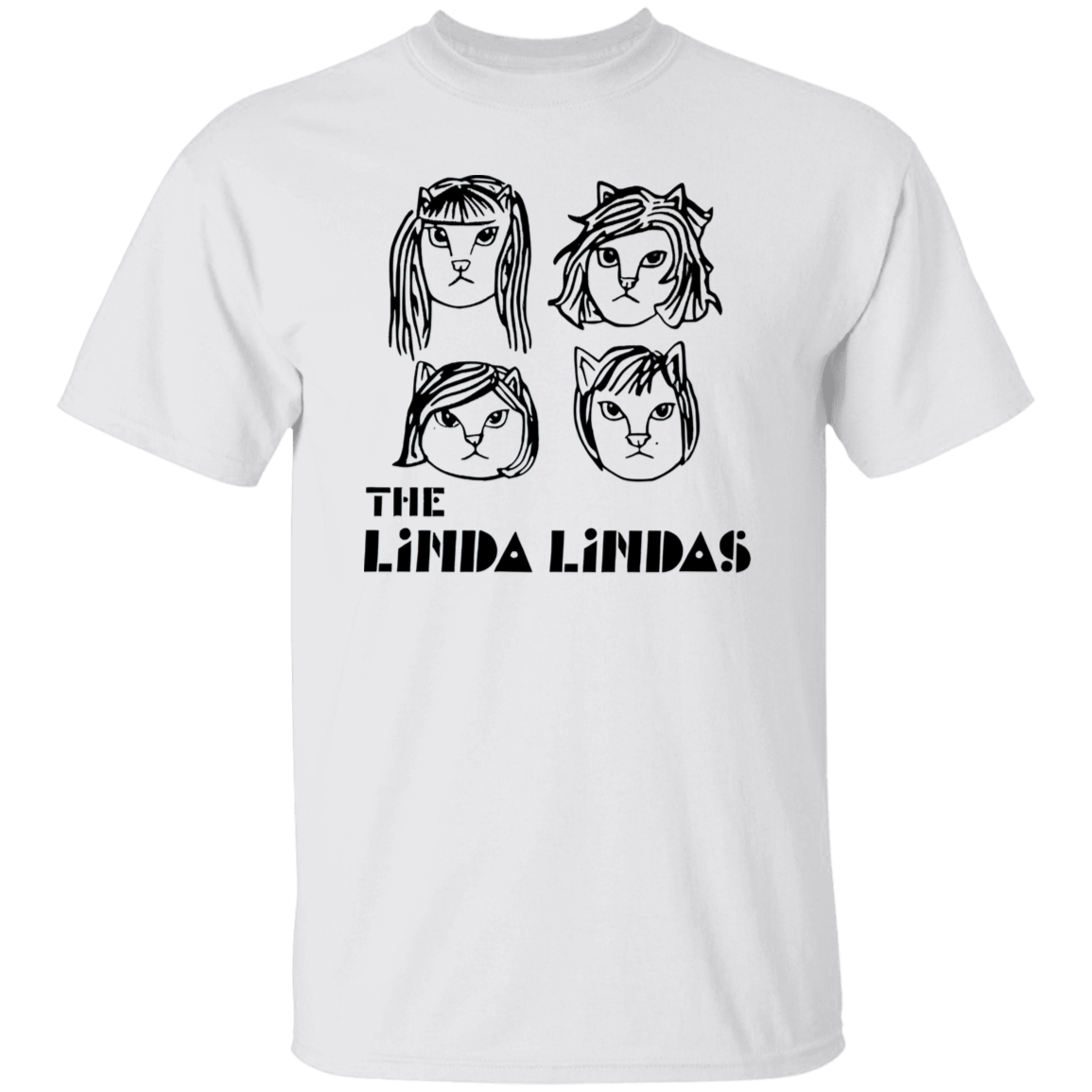 G500 5.3 oz. T-Shirt The Linda Lindas Cats Shirt - WS17062424