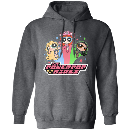 Powerpop Girls Gildan Pullover Hoodie - ID30082412