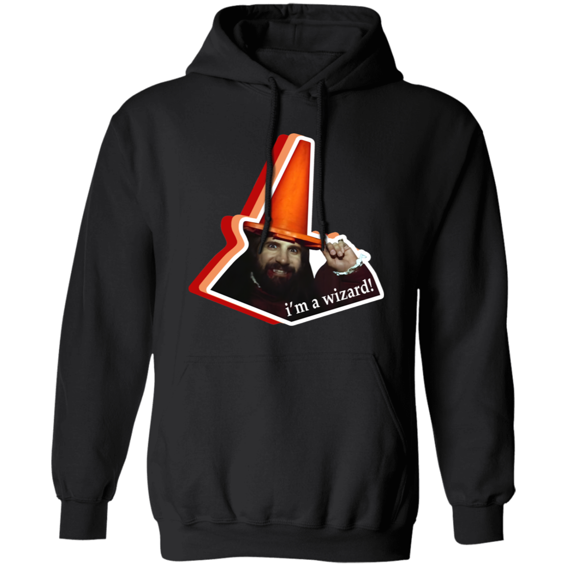 G185 Gildan Pullover Hoodie What We Do In The Shadows Behold It’s Nandor The Relentless Wizard Funny T-Shirt
