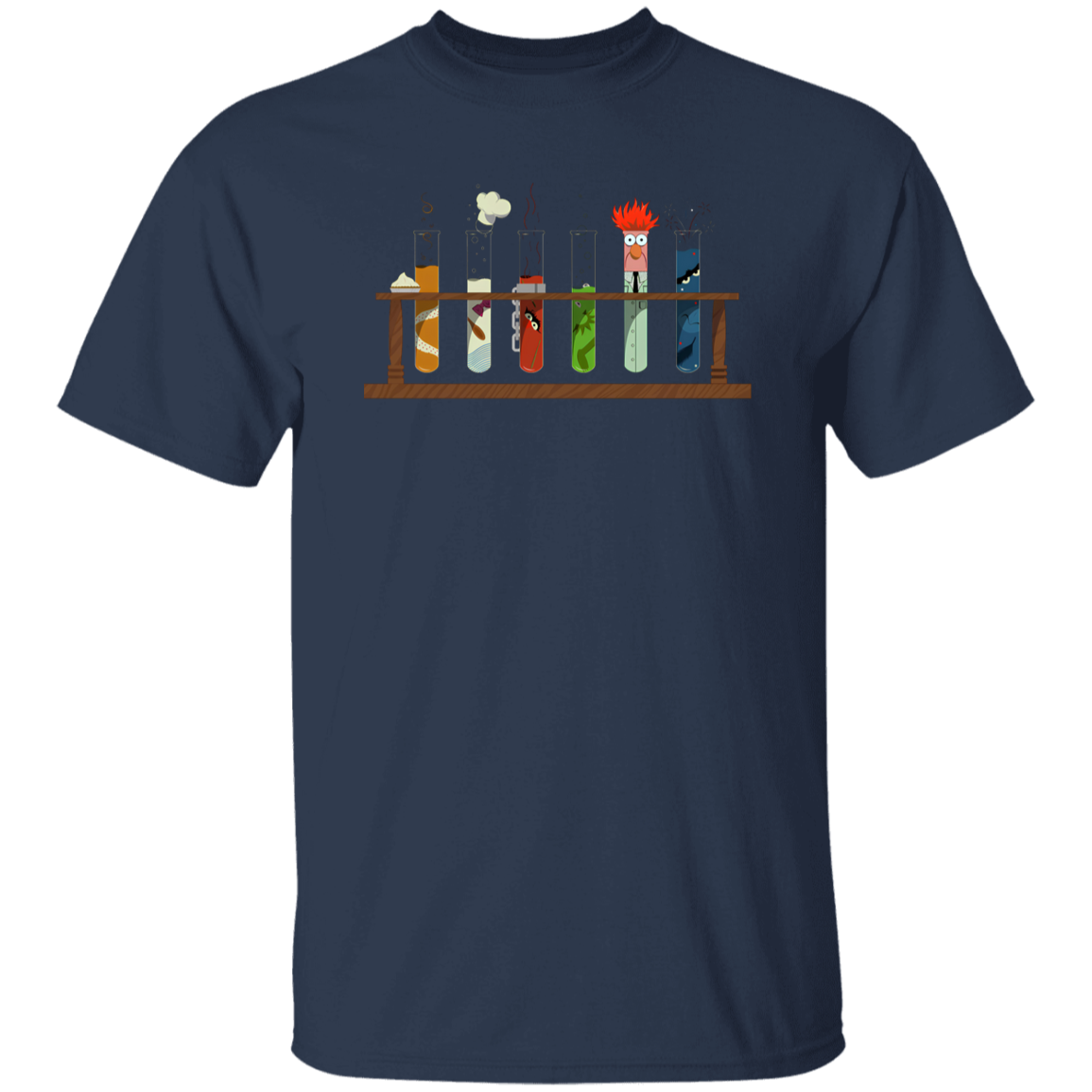 Muppet Science Bunsen And Beaker Teacher Vintage T-Shirt