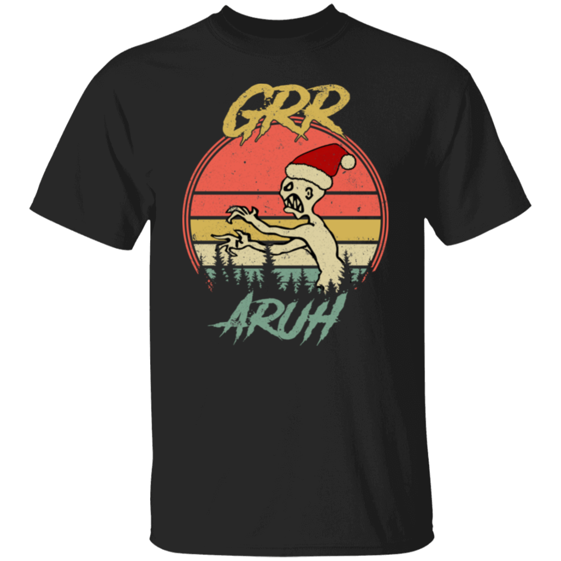Grr Argh Zombie Christmas  T-Shirt - ID28102424