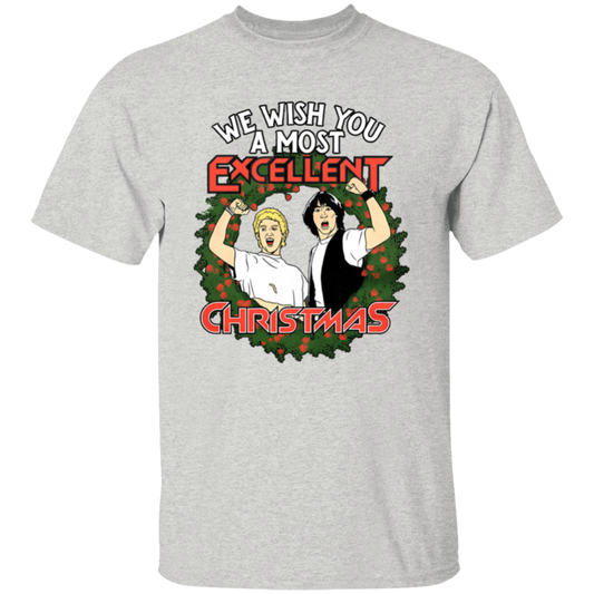 We Wish You A Most Excellent Bill And Ted Christmas Unisex  T-Shirt - maria