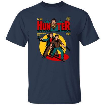 No 666 Hunter Comic Supernatural Tales T-Shirt - lucy - 89559640