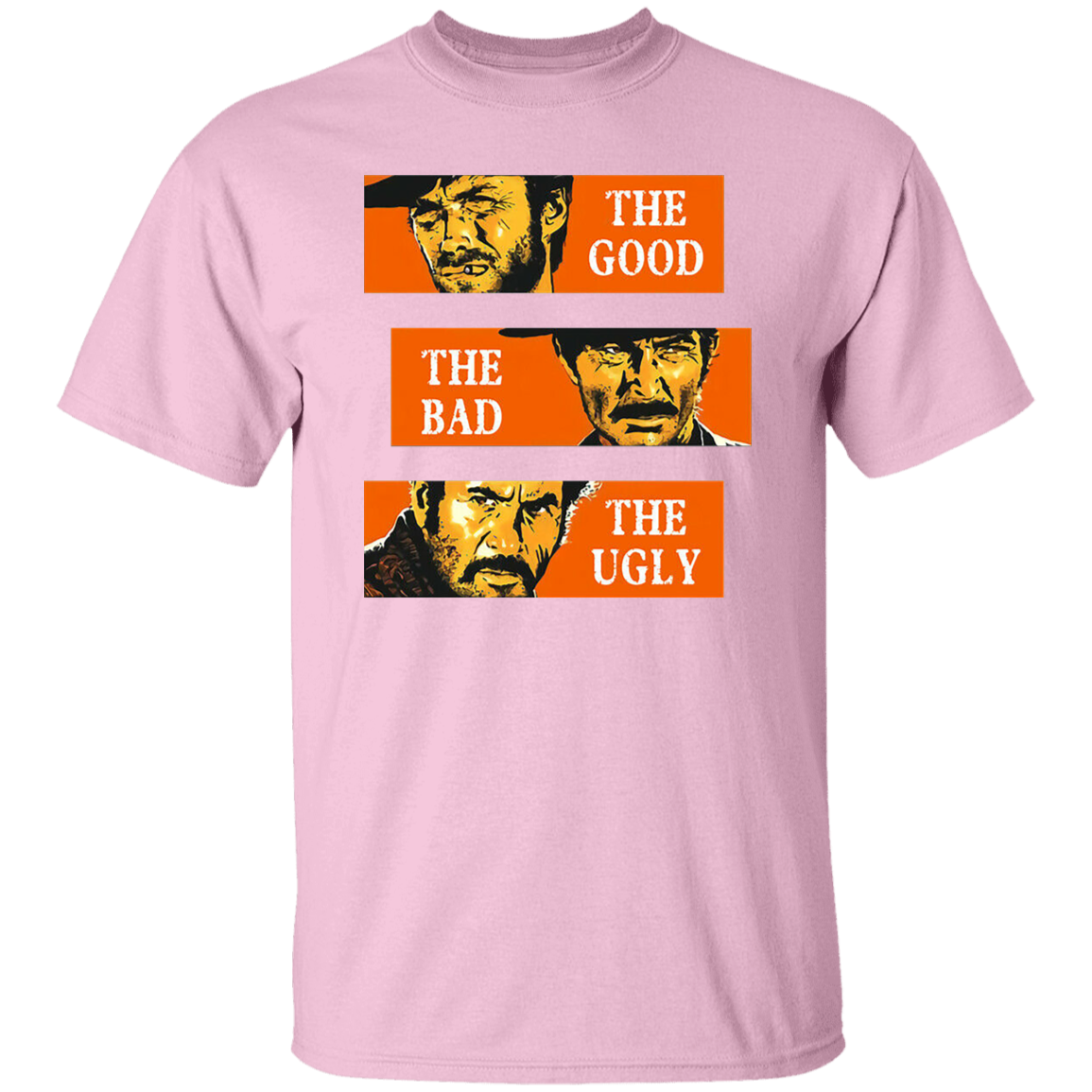 The Good The Bad And The Ugly Classic Horror Movie Vintage T-Shirt - leleart