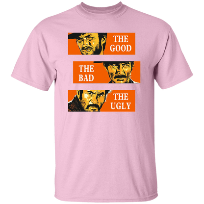 The Good The Bad And The Ugly Classic Horror Movie Vintage T-Shirt - leleart