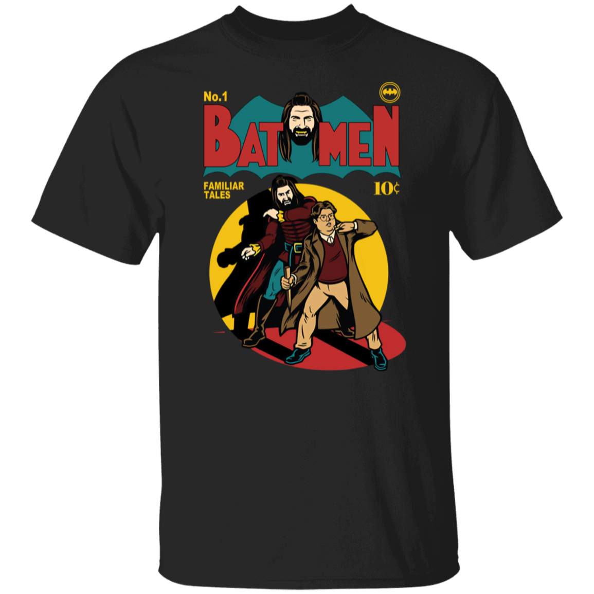 Comic Bat What We Do In The Shadows T-Shirt - leleart
