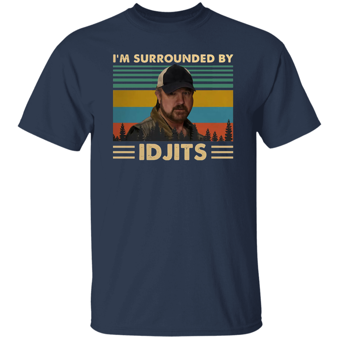 Supernatural I’m Surrounded By Idjits VintageT-Shirt