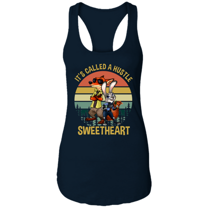 It's Called A Hustle Sweetheart Vintage T-Shirt - NL1533 Ladies Ideal Racerback Tank