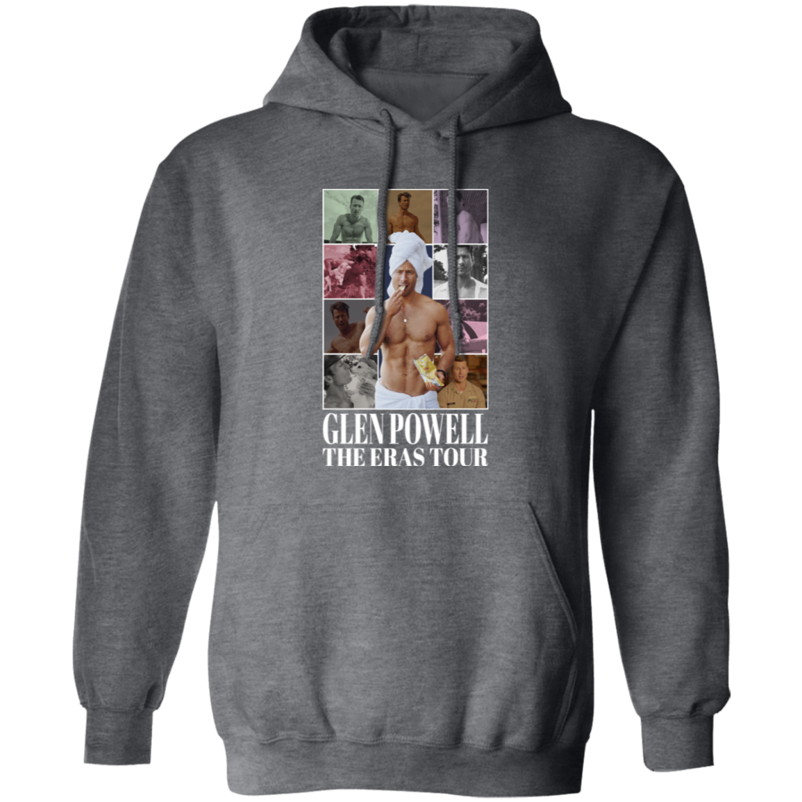 Glen Powell Eras  Pullover Hoodie - ID24092424
