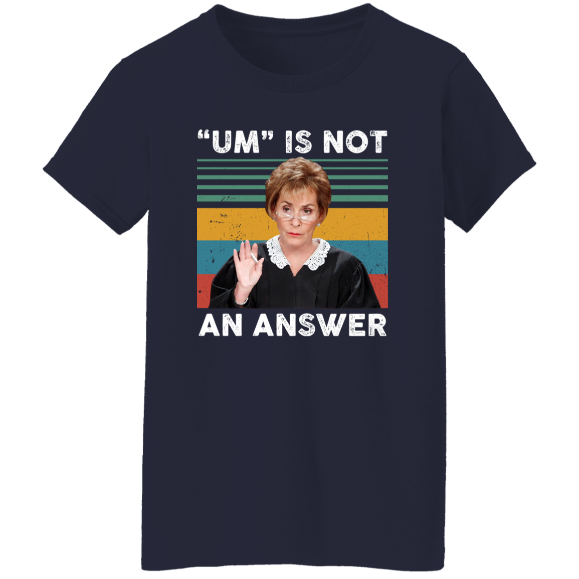 Um Is Not An Answer Vintage Sunset T-Shirt - WOMEN