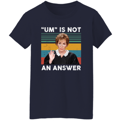 Um Is Not An Answer Vintage Sunset T-Shirt - WOMEN