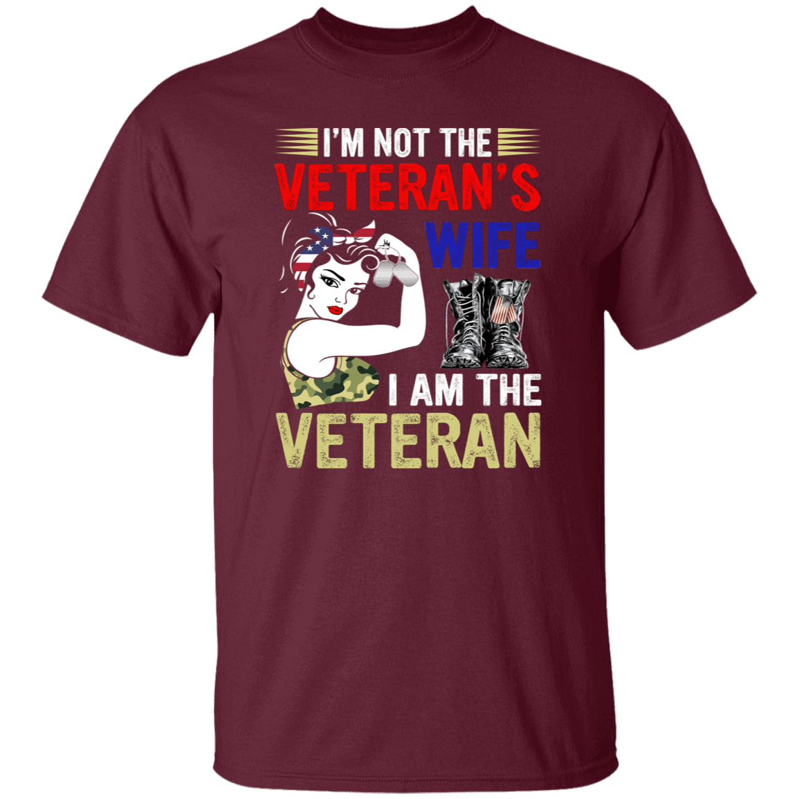 American Girl Dogtags Boots T-Shirt