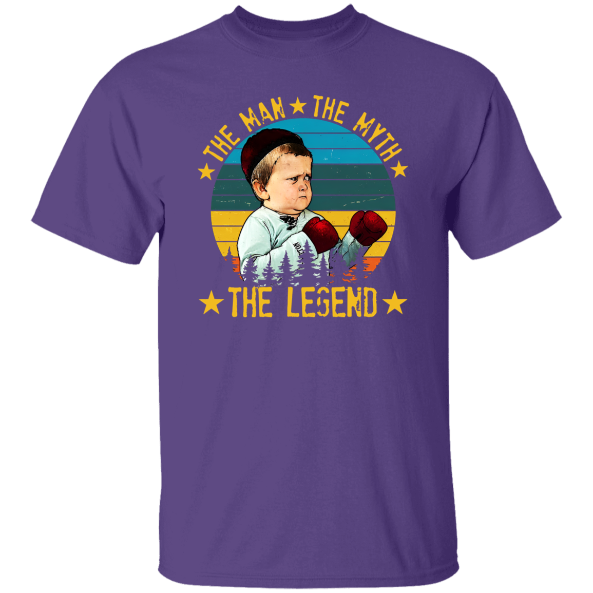 Funny The Man The Myth The Legend Vintage Hasbulla Kid Vintage T-Shirt