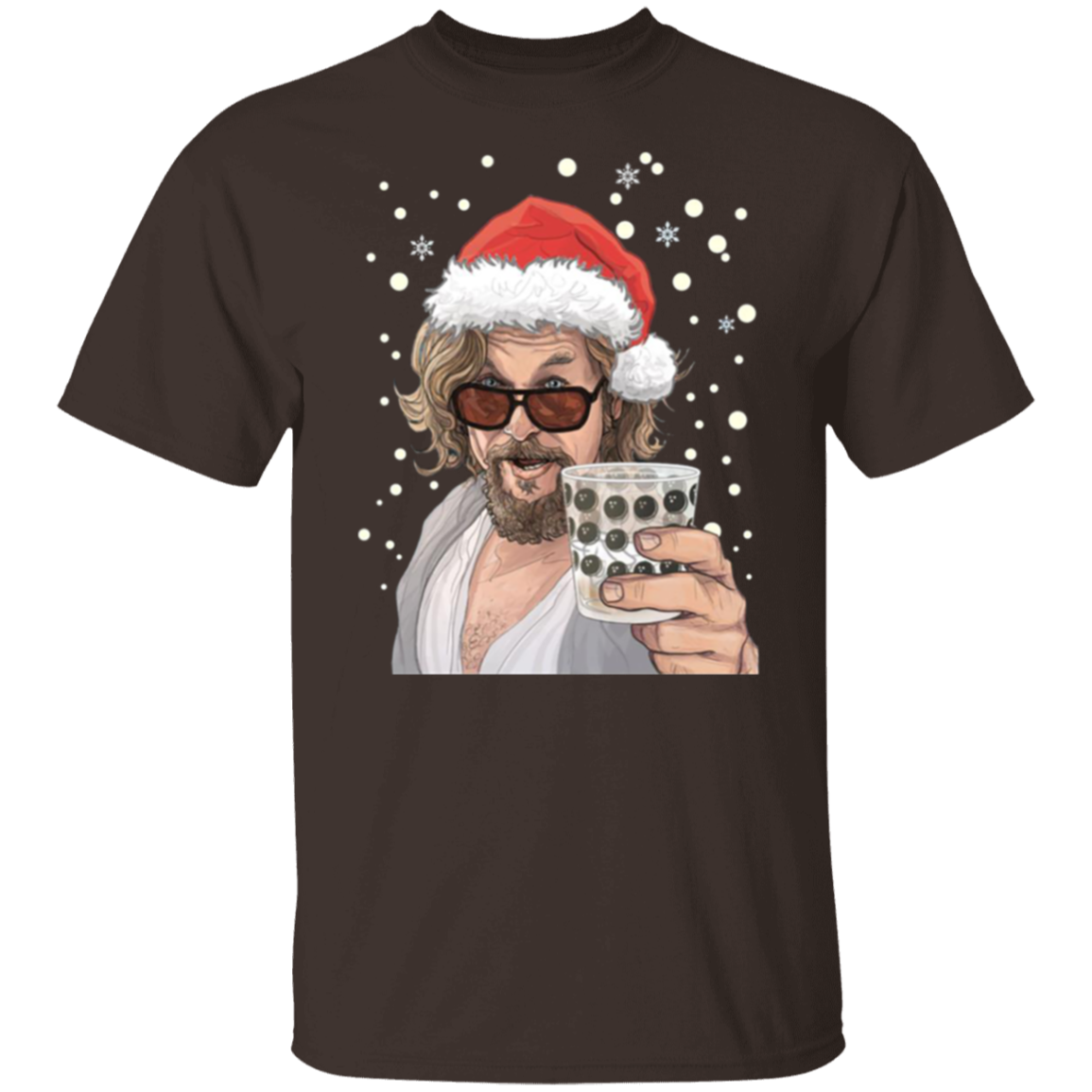 The Big Lebowski Dude Christmas Vintage Unisex  T-Shirt - lucy - 96180146