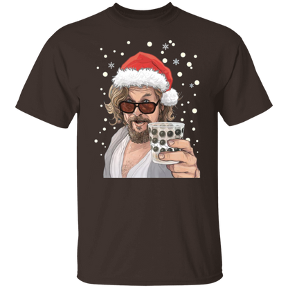 The Big Lebowski Dude Christmas Vintage Unisex  T-Shirt - lucy - 96180146