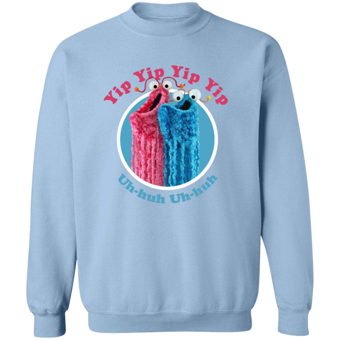 The Yip-Yips Sesame Street Muppets Vintage Pullover Sweatshirt