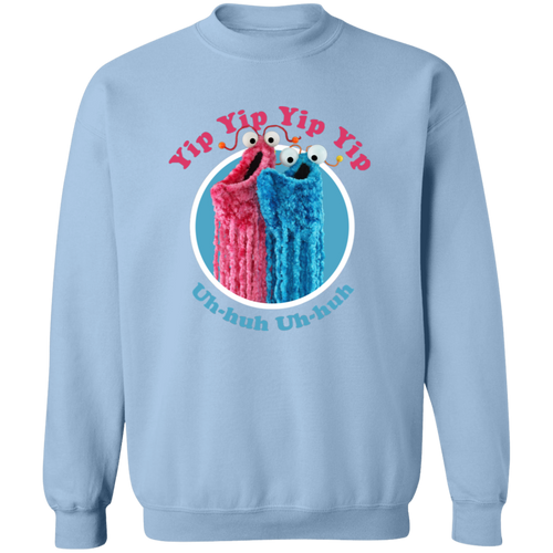 The Yip-Yips Sesame Street Muppets Vintage Pullover Sweatshirt
