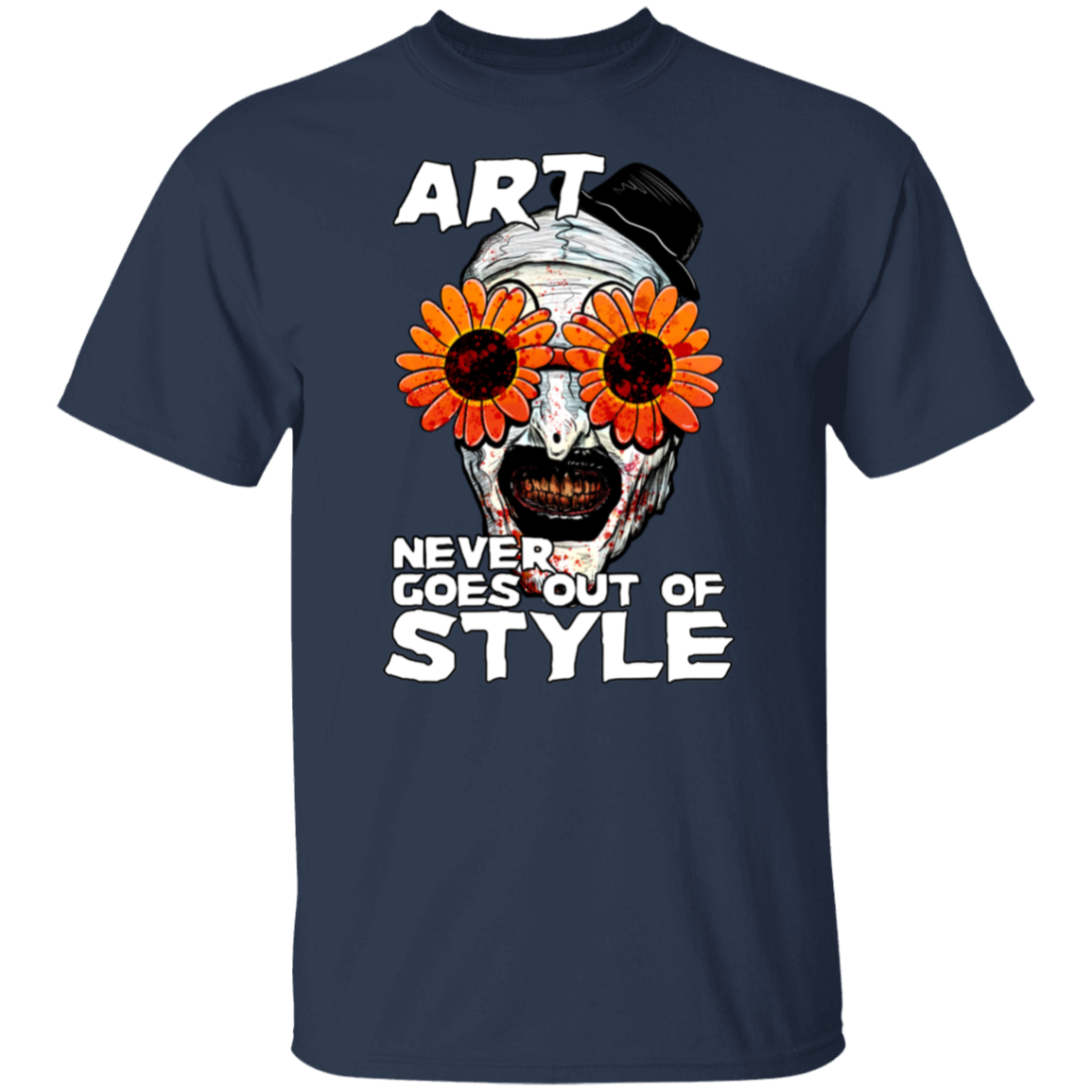 Art The Clown Terrifier Style Vintage Unisex  T-Shirt - lucy