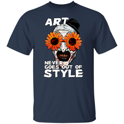 Art The Clown Terrifier Style Vintage Unisex  T-Shirt - lucy