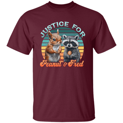Justice For Peanut And Fred Unisex T-Shirt - lucy - ID05112448