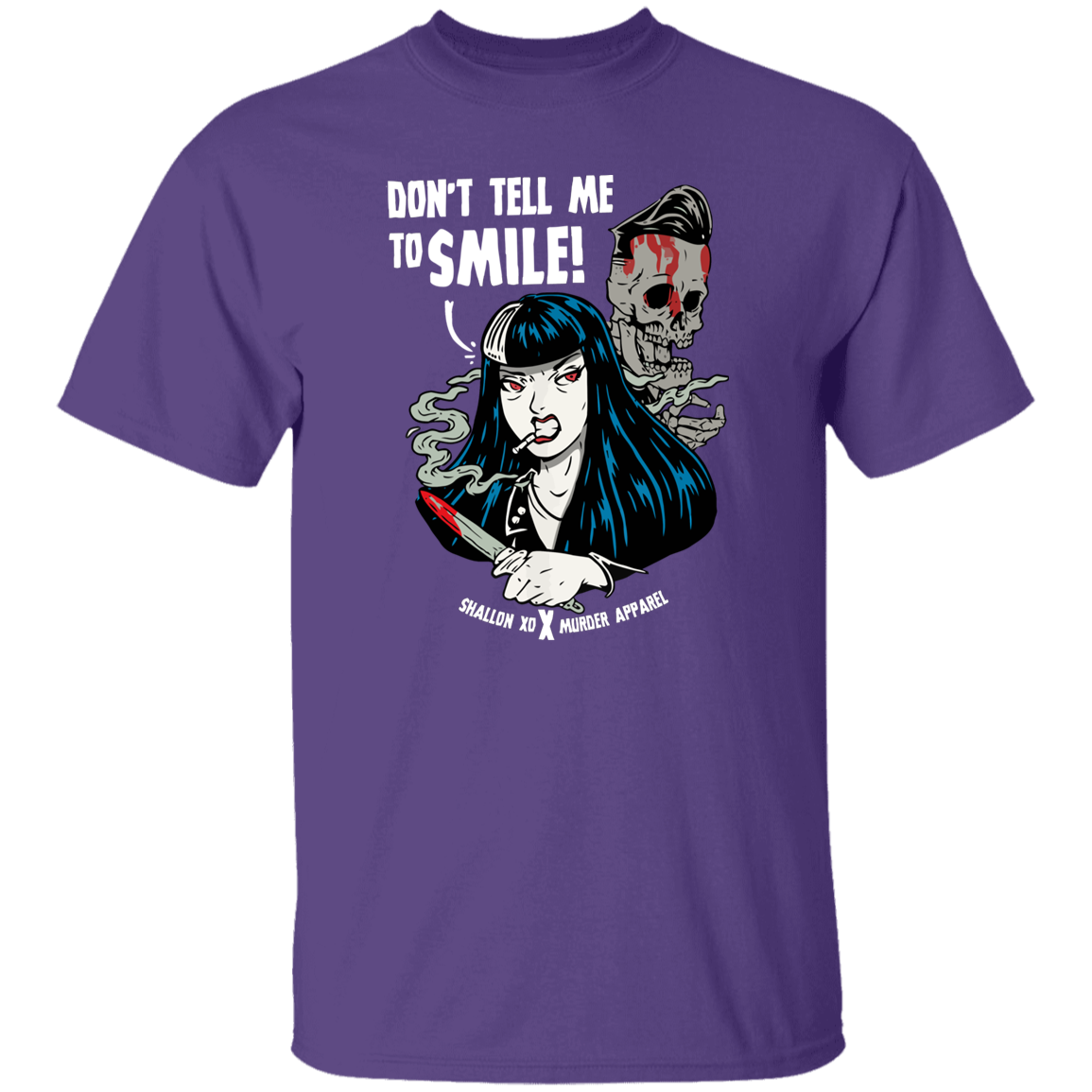 Don’t Tell Me To Smile Feminist Af Vintage T-Shirt