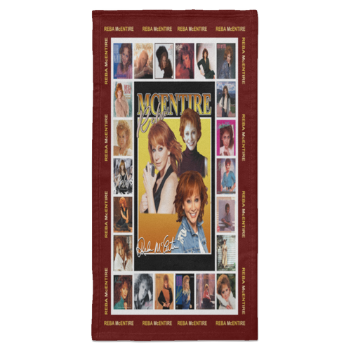 Reba Mcentire Signature Fleece Blanket, Premium Sherpa Blanket, Reba Mcentire Blanket, The Queen of Country Quilt	S6HATL Towel - 15x30