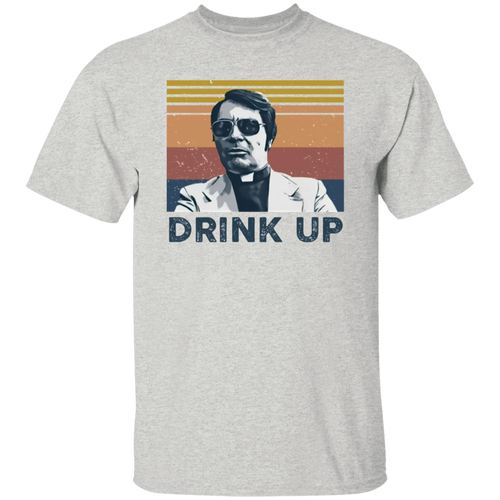 Drink Up Jim Jones Vintage T-Shirt, Halloween Shirt, True Crime Shirt, Serial Killers Shirt, Jim Jones Shirt, James Warren Jones Shirt	G500 5.3 oz. T-Shirt