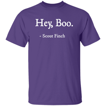 Hey Boo Scout Finch Teacher Vintage T-Shirt