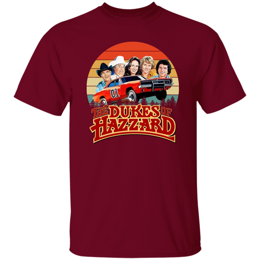 Hazzard Cars Dukes Of Hazzard Vintage Unisex  T-Shirt - jasmine