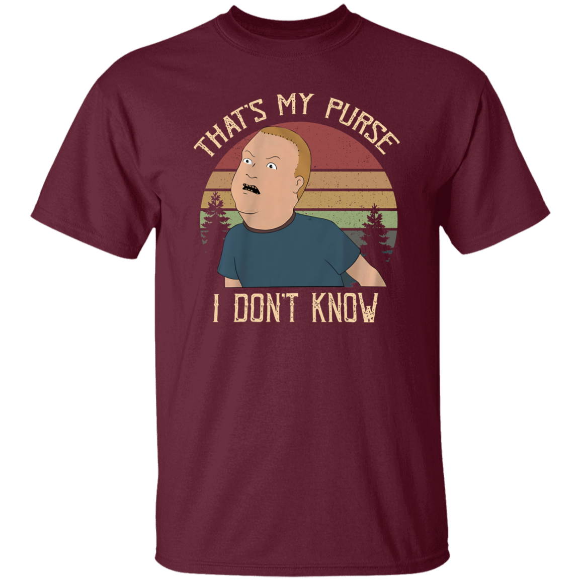 King of The Hill Bobby Hill That’s My Purse I Don’t Know You Circle Vintage T-Shirt