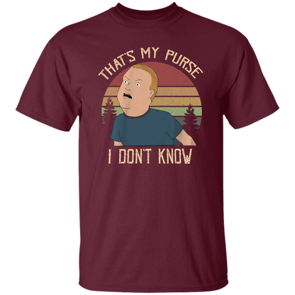 King of The Hill Bobby Hill That’s My Purse I Don’t Know You Circle Vintage T-Shirt