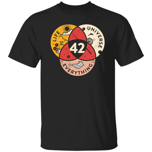 42 The Answer To Life The Universe And Everything Vintage T-Shirt - leleart