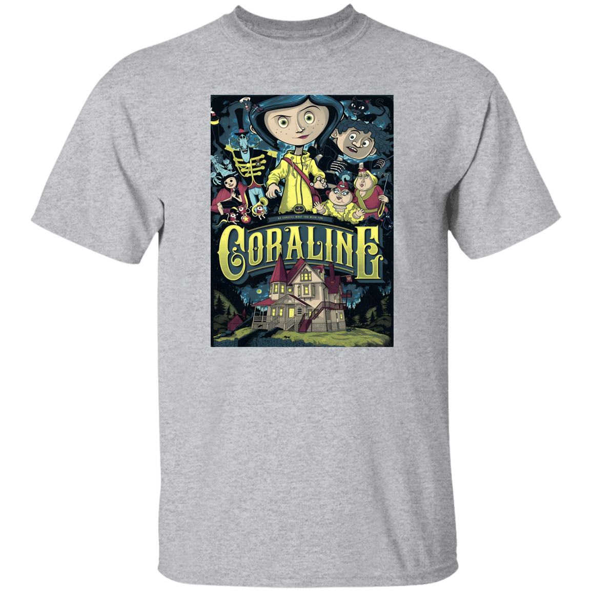 Coraline Best Design For Coraline Movie T-Shirt - leleart