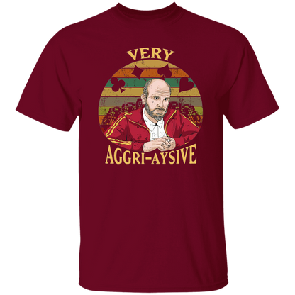 Rounders Teddy Very Aggri Aysive Sunset Vintage T-Shirt - leleart