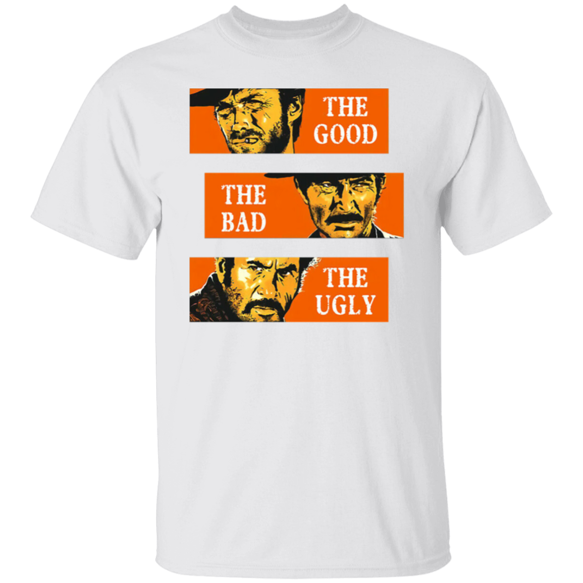 The Good The Bad And The Ugly Classic Horror Movie Vintag T-Shirt - CDCraft