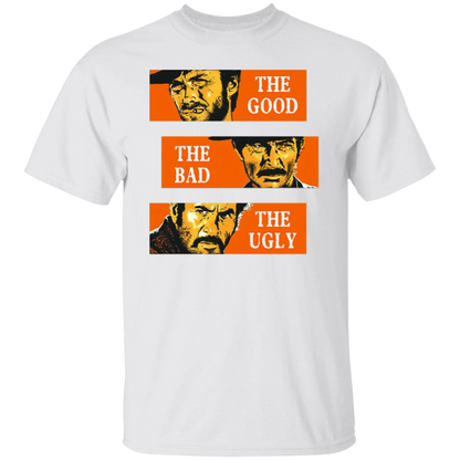 The Good The Bad And The Ugly Classic Horror Movie Vintag T-Shirt - CDCraft