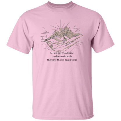 All We Have To Decide Is What To Do With The Time That Is Given To Us Vintage T-Shirt