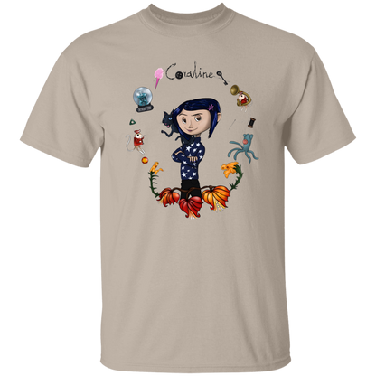 Be Careful What You Wish For Coraline Graphic T-Shirt - leleart