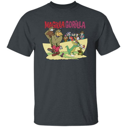 G500 5.3 oz. T-Shirt Tribute To Magilla Gorilla Cartoon Show From The 1960s T-Shirt