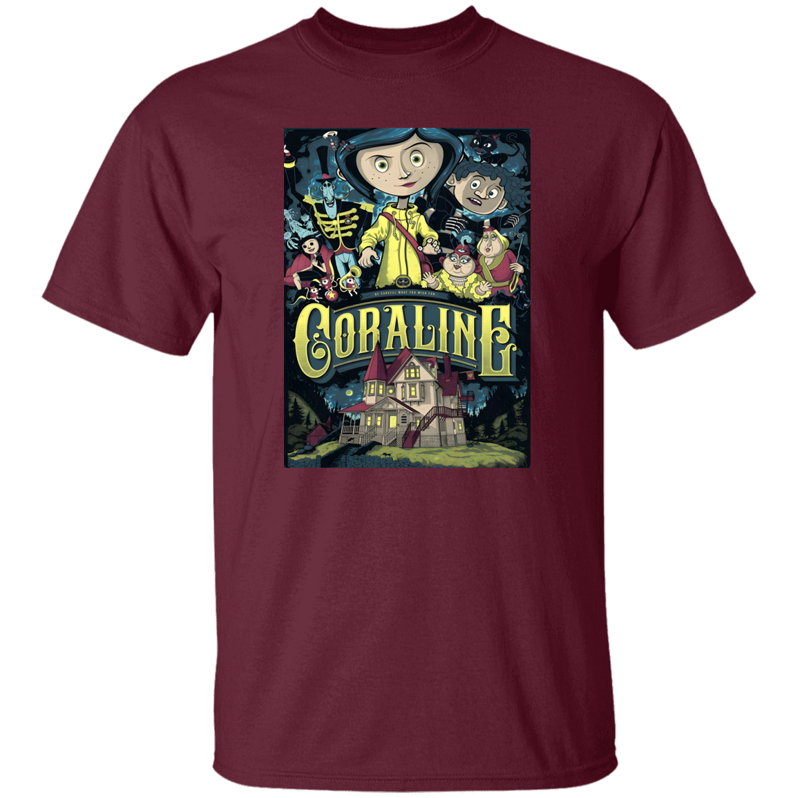 Coraline Best Design For Coraline Movie T-Shirt - leleart