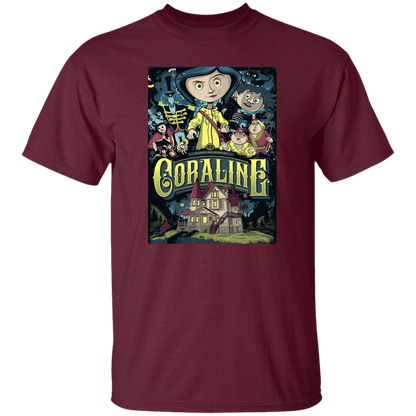 Coraline Best Design For Coraline Movie T-Shirt - leleart