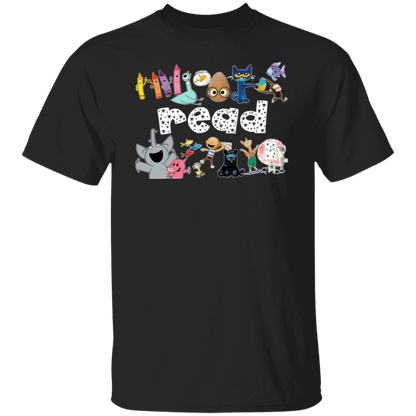 Read Children's Books Teacher T-Shirt - lapicta