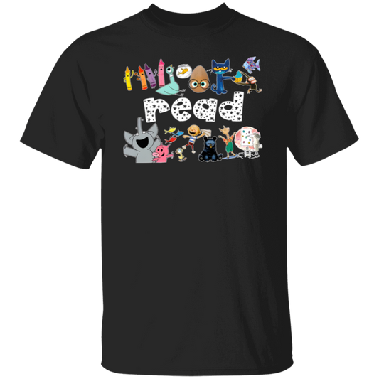 Read Children's Books Teacher T-Shirt - lapicta