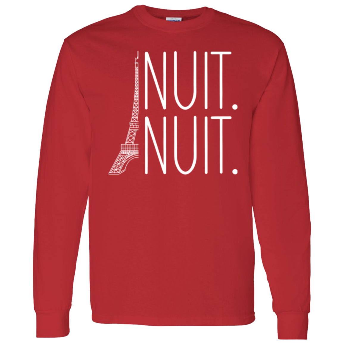 Nuit Nuit Shirt - LONG SLEEVE - ID12022437