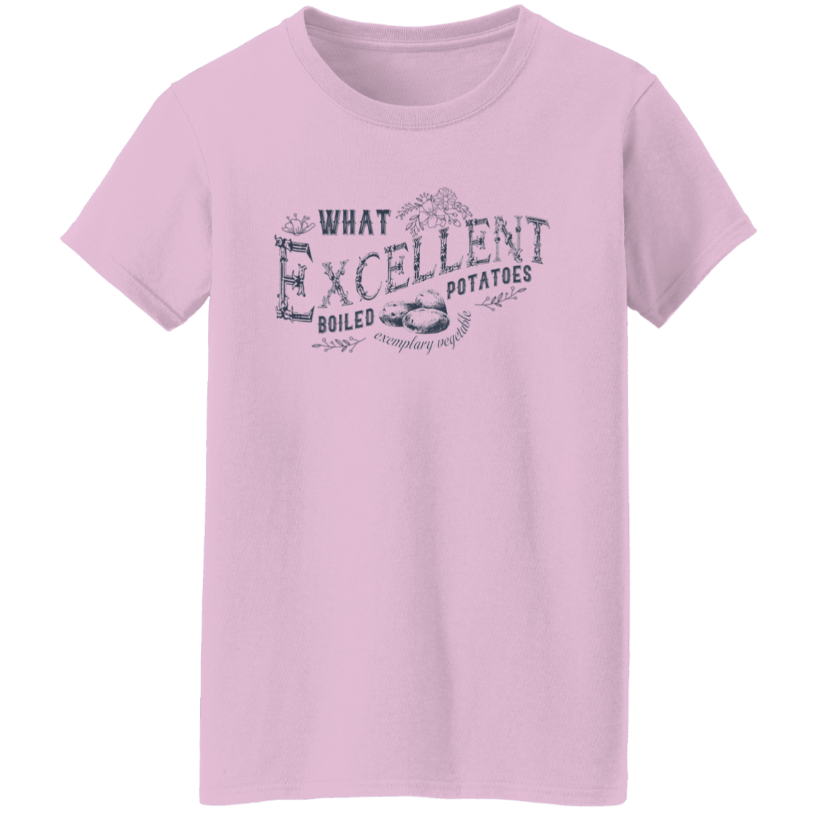 Excellent Boiled Potatoes Pride And Prejudice Teacher Ladies Shirt