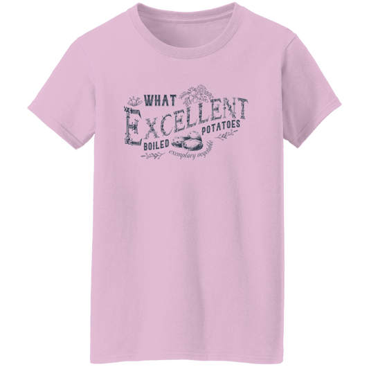 Excellent Boiled Potatoes Pride And Prejudice Teacher Ladies Shirt