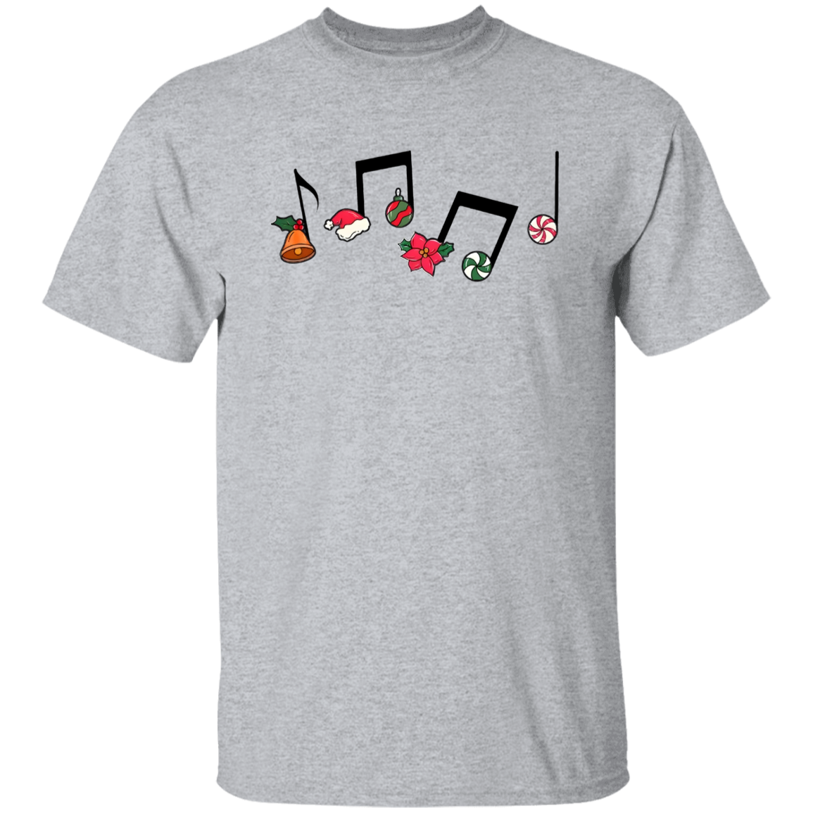 Christmas Music Has Been Played Teacher  T-Shirt - lapicta
