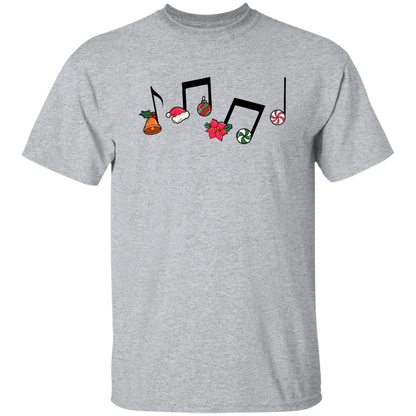 Christmas Music Has Been Played Teacher  T-Shirt - lapicta